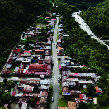 A birds eye view of Colca, Yanatile, Calca – Cusco, Peru