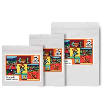250g, 500g and 1kg bag of Burundi | Kayanza | Heza Hills coffee